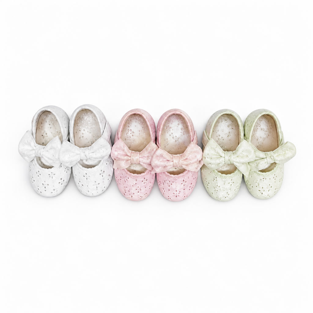 [DLM-3512] Zapato de charol para niña con lazo de cinta y correa fina