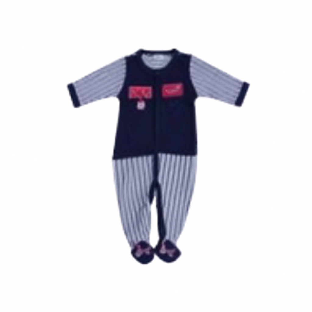 [502-540365] Pijama para bebé azul marino