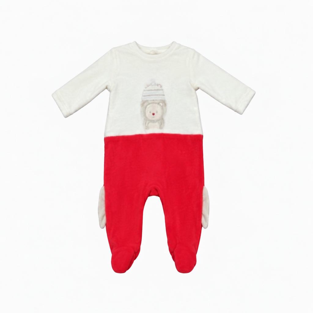 [502-541566] Pijama de manga larga para bebé niño con león