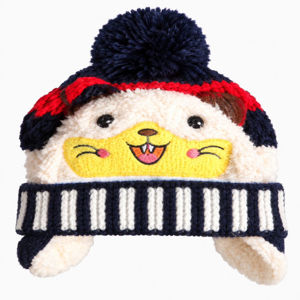 [SL-57-4] Gorro para niño de conejo con orejeras