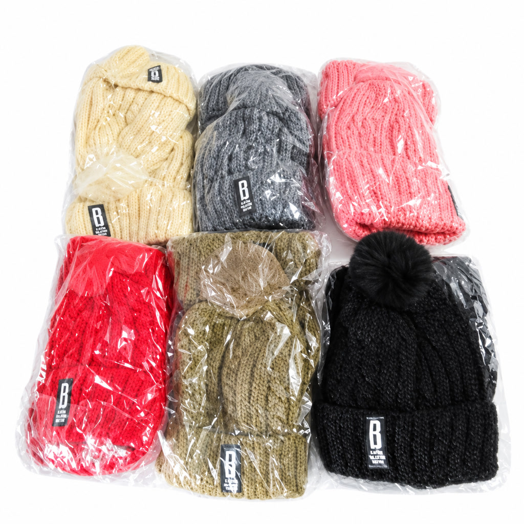 [DLM-889] Gorro para dama con letra B