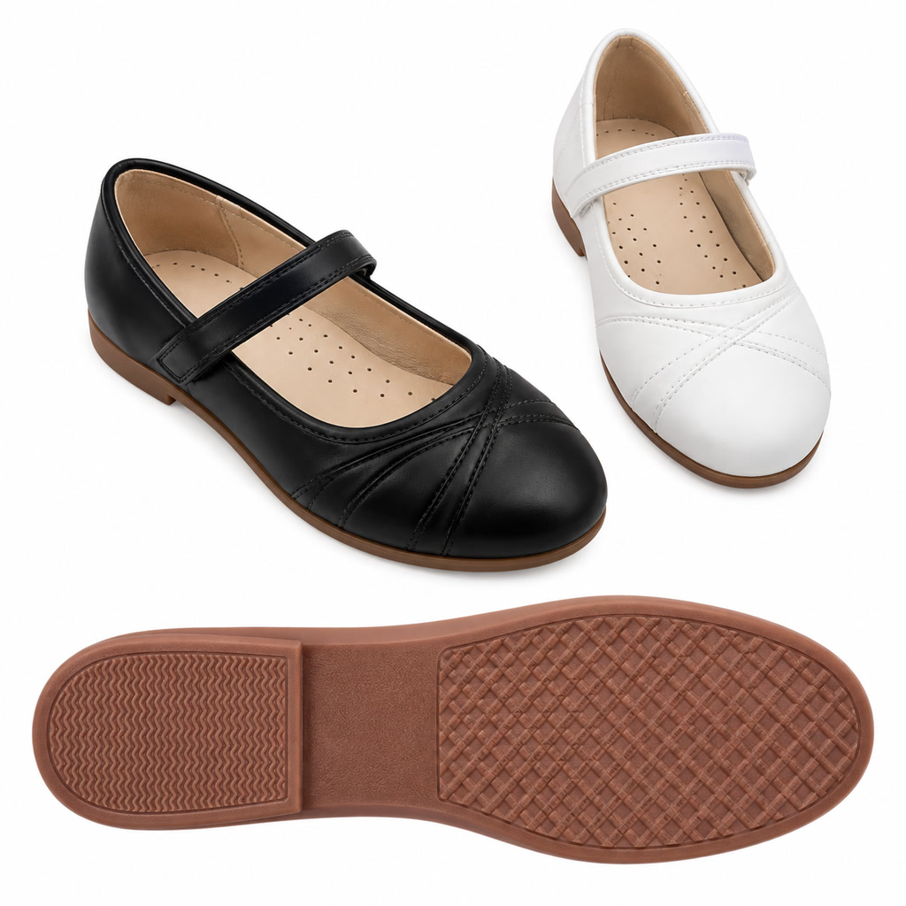 [DLM-1556] Zapato de charol para niña con correa diagonal (26-30)