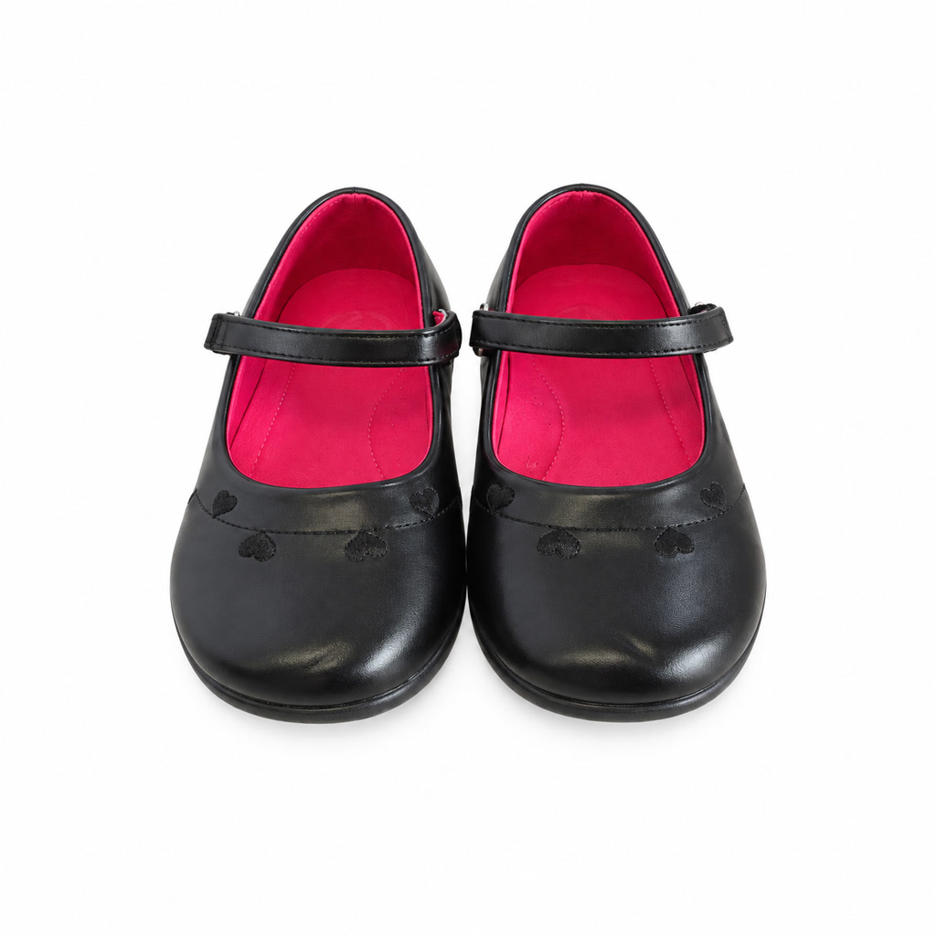 [DLM-3961] Zapato escolar para niña con correa y puntera redonda (31-36)